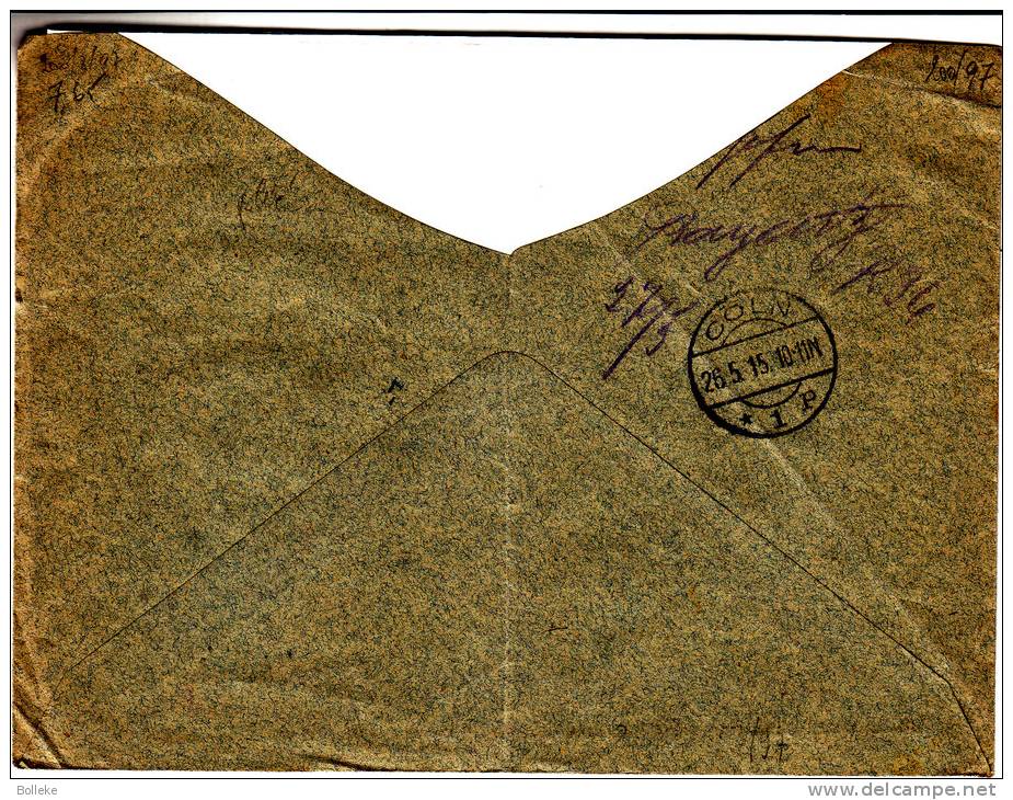 Pays Bas - Lettre Recommandée De 1915 ° - Avec Censure - Oblitération Venlo - Lettres & Documents