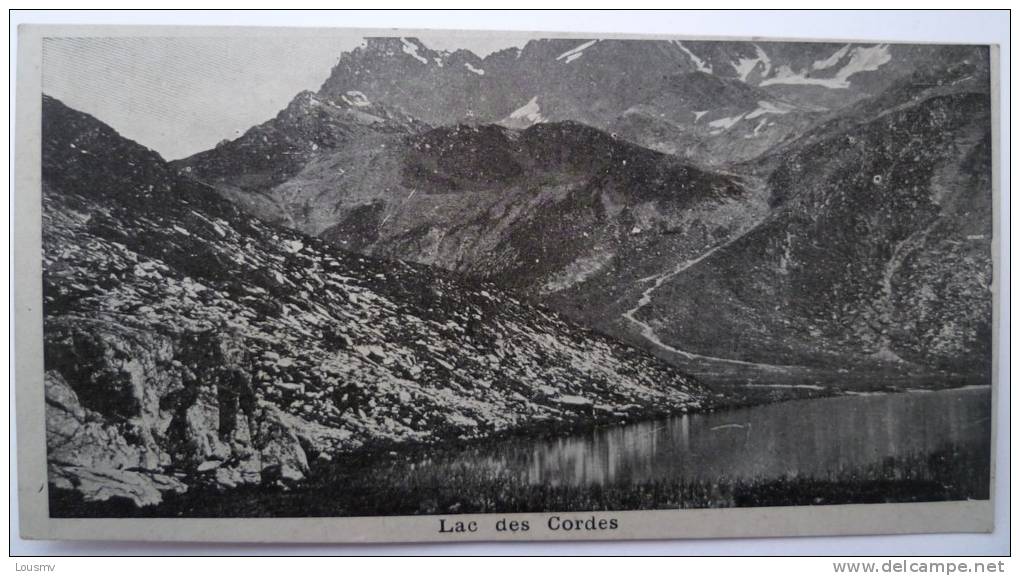 05 : Cervières - Lac Des Cordes - CPA Petit Format (env. 13,5 X 7 Cm) - Autres & Non Classés