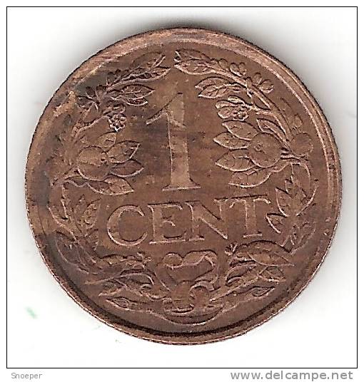 Netherlands  1 Cent 1926 Km 152   Xf+ !!!! - 1 Centavos