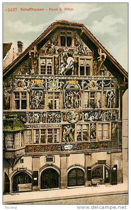 Fev13 342 : Schaffhausen  -  Haus Z. Ritter - Autres & Non Classés