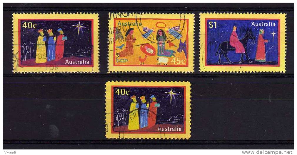 Australia - 1998 - Christmas - Used - Oblitérés