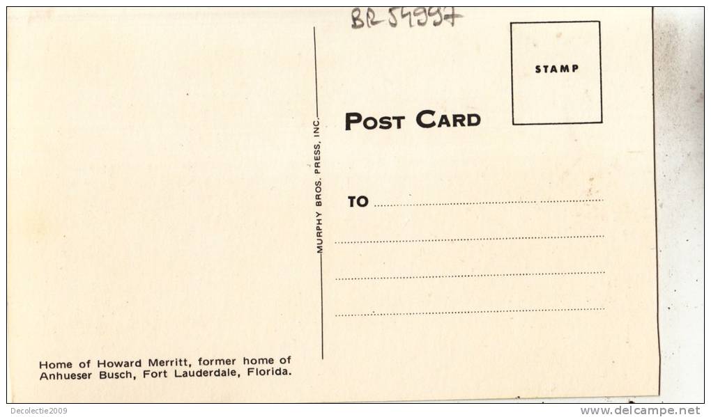 BR54997 Home Of Howard Merritt   Fort Lauderdale     2 Scans - Fort Lauderdale
