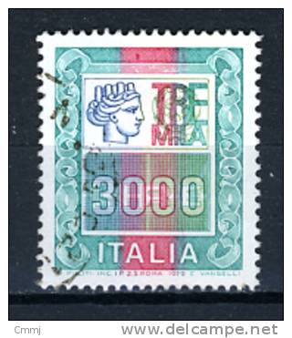 1978 -  Italia - Italy -  Catg. Sass. 1054Aa  Alto Valore L.3000 Siracusana Spostata - Used - (H24022013....) - Varietà E Curiosità