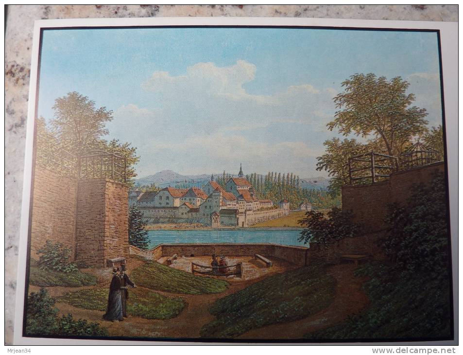 CH SUISSE Bale/Basel Harzgrabenschanze, Blick ûber Den Rhein JJ SCHNEIDER Vor 1854 N°6 - Bâle