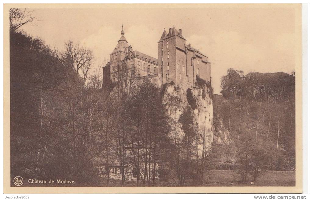 BR55157 Chateau  Modave   2 Scans - Modave