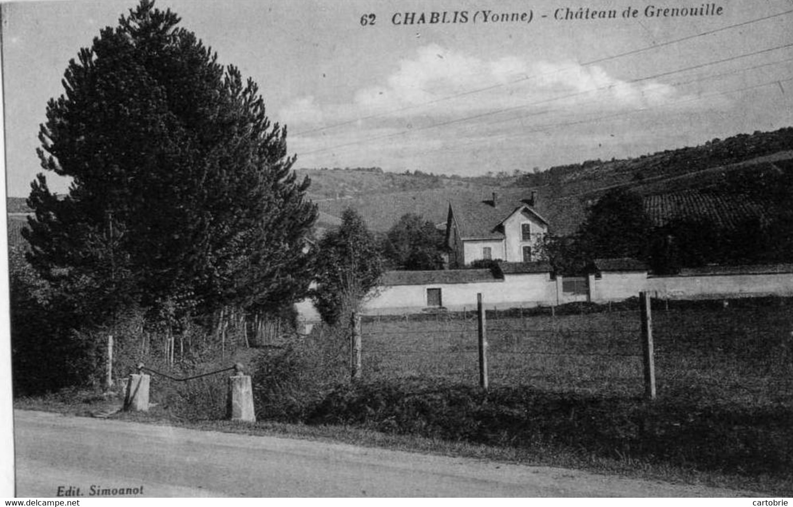 Dépt 89 - CHABLIS - Château De Grenouille - Chablis