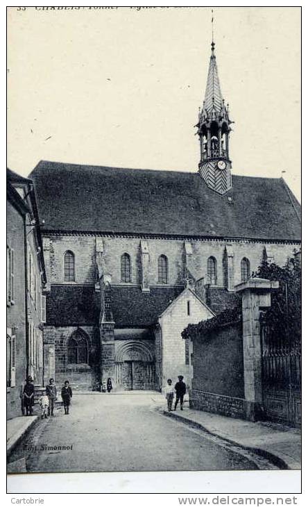 89 -CHABLIS- Eglise Saint-Martin-animée - Chablis