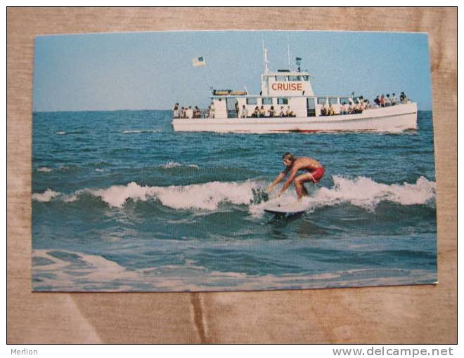 USA  Virginia Beach -Virginia    Surf Surfing   Cruise Boat  D98448 - Virginia Beach