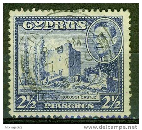 Chateau De Kolossi - CHYPRE - Roi Georges VI - N° 139 - 1938 - Cyprus (...-1960)