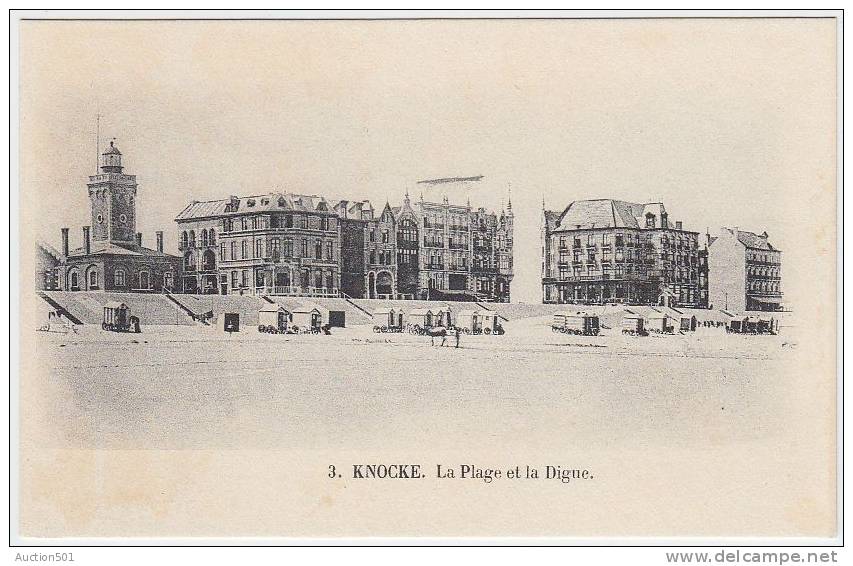 17159g La PLAGE Et La DIGUE - Knocke - Knokke