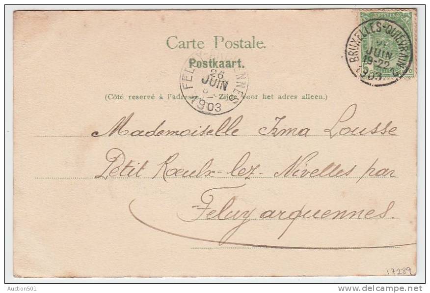 17289g GENDARMERIE - Soignies - 1903 - Soignies