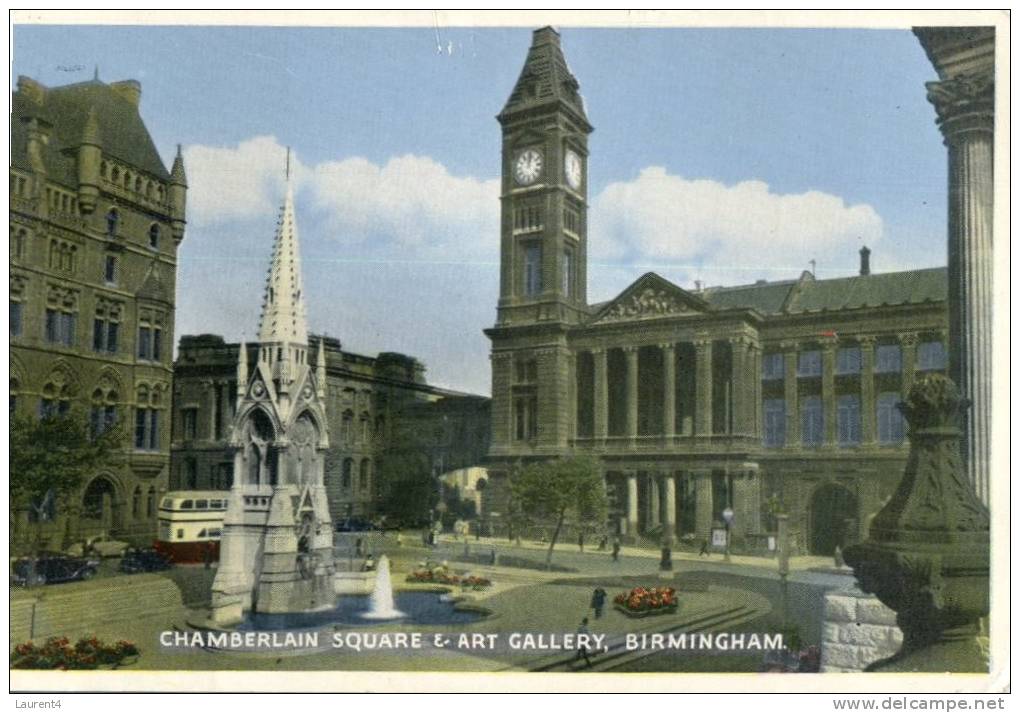 (543) Older UK Postcard - Birmingham - Birmingham