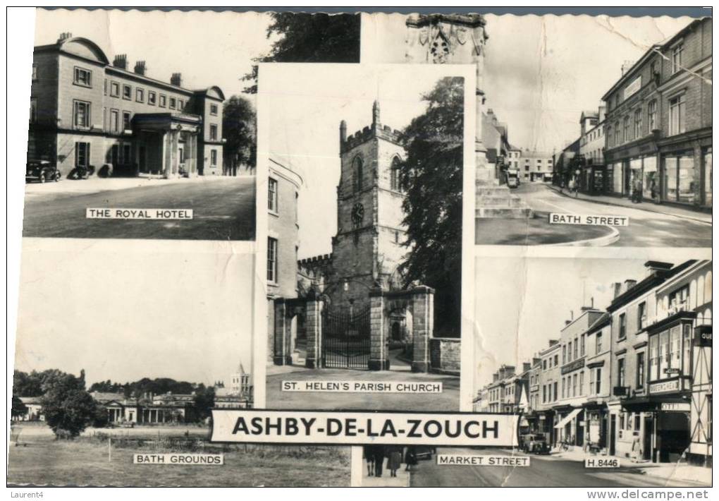 (543) Older UK Postcard - Ashby-de-la-Zouch - Antwerpen