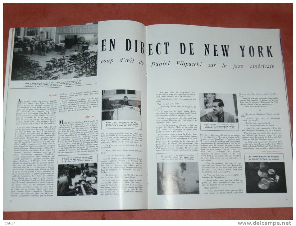 JAZZ MAGAZINE  MAI  1958  N° 37 /DONALD BURD KENNY BURREL / SIDNEY BECHET / DJANGO REIHNARDT - Music