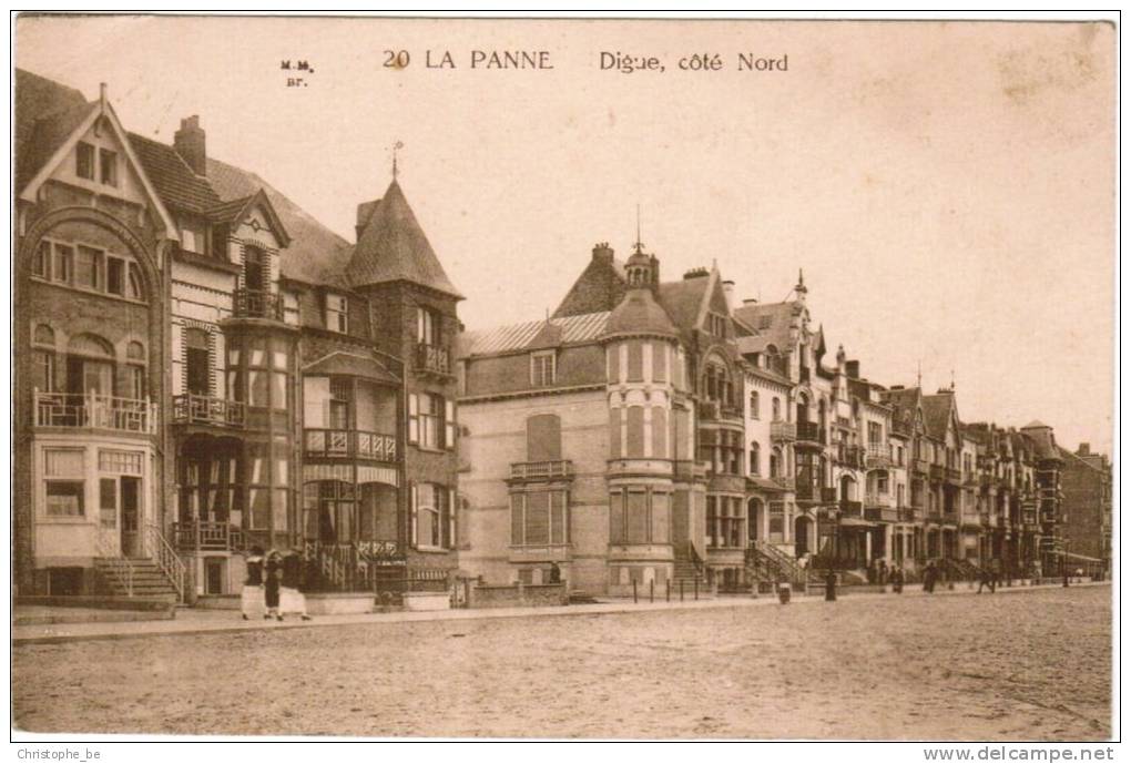 De Panne, La Panne, Digue Côté Nord (pk9186) - De Panne