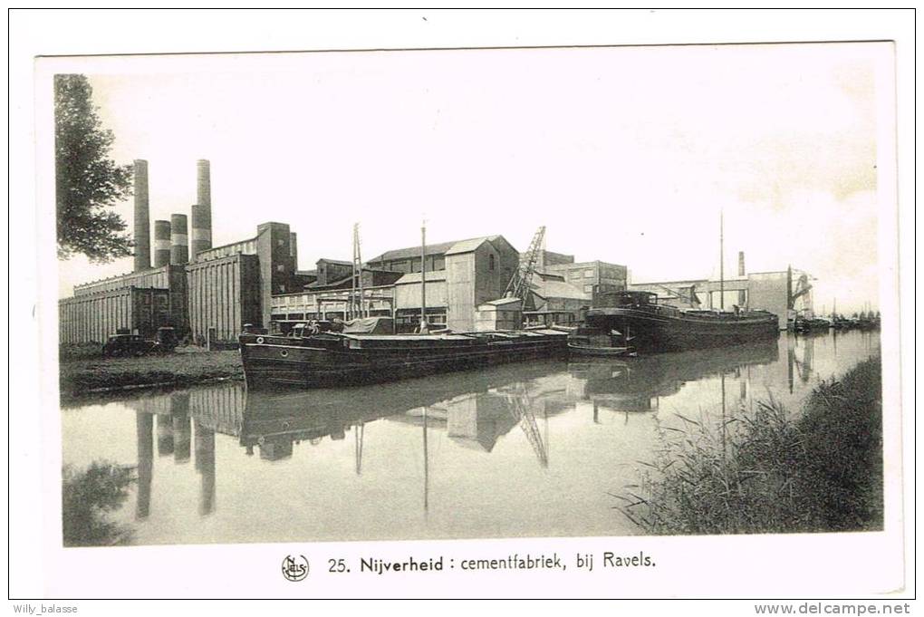 Postkaart / Carte Postale "Ravels / Nijverheid - Cementfabriek" - Ravels