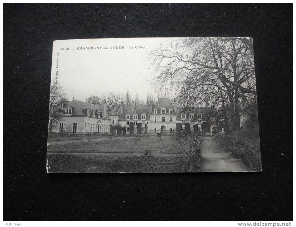 Champigny - Sur - Veude : Le Château. - Champigny-sur-Veude