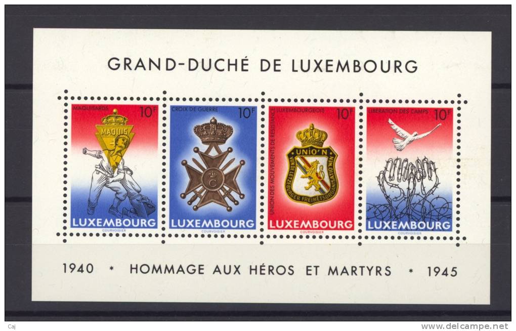 Luxembourg  -  Blocs  -  1985  :  Yv  14  ** - Blocs & Feuillets