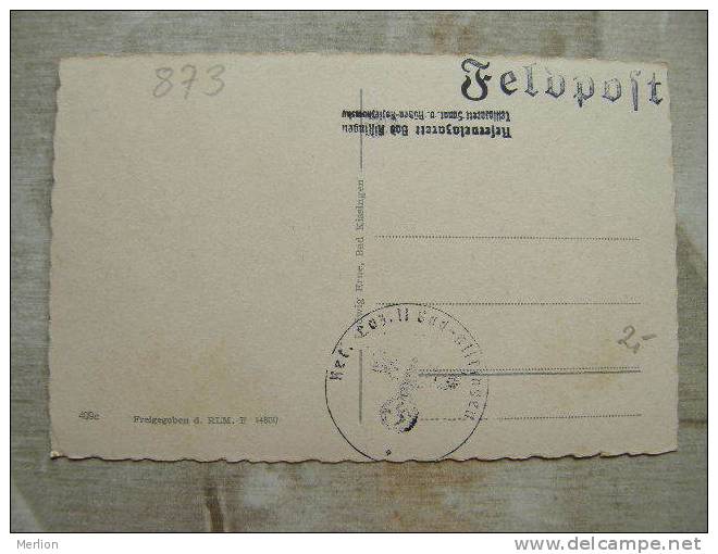 Bad Kissingen  Saalepartie - Feldpost Handstamp   WW  II.    D98524 - Bad Kissingen