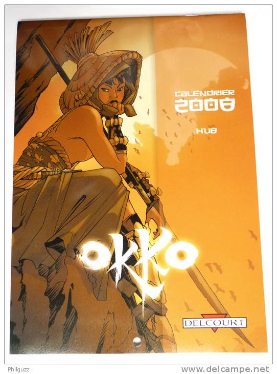 CALENDRIER DELCOURT 2008 - OKKO - HUB - Agendas & Calendarios