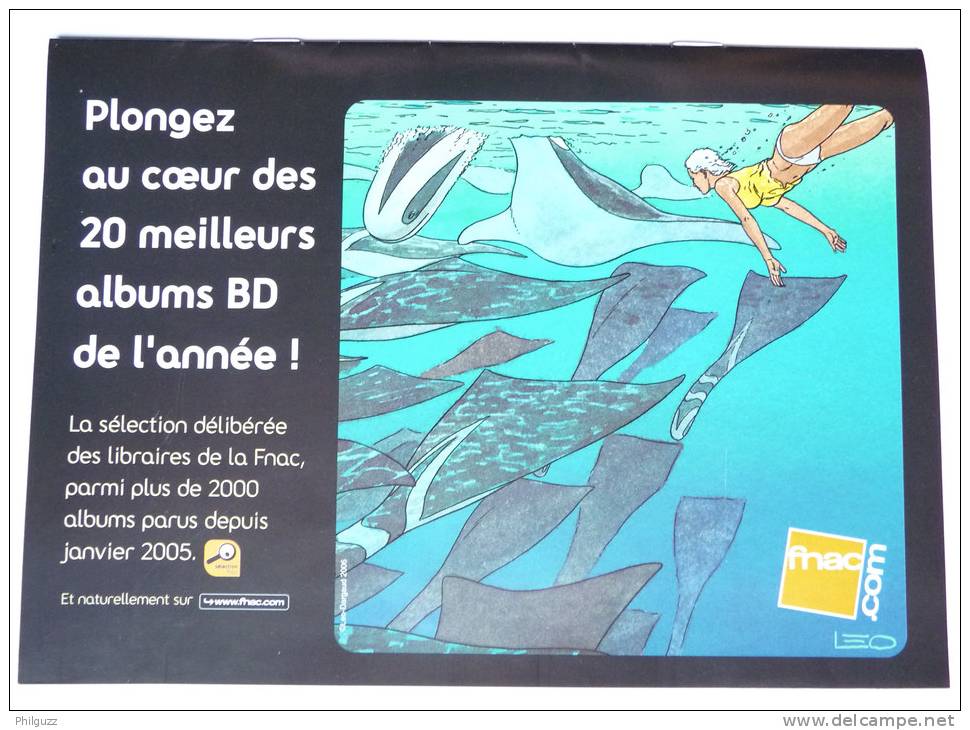 CALENDRIER FNAC 2005 GUARNIDO - DE CRECY - DUMONTHEUIL - GUIBERT - EISNER - LEO - BEHE - HUB - Agendas