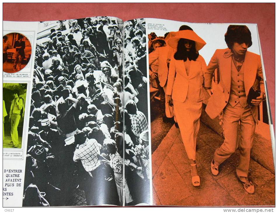 MLLE AGE TENDRE 1971 MAI   N° 81  MARIAGE DE MICK JAGGER BIANCA  / ROLLING STONES/ PAUL MC CARTNEY / JOHN LENNON - Muziek