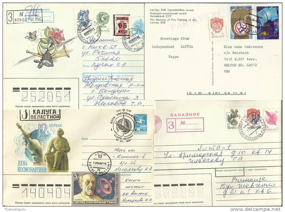 RUSSIA  OLD COVERS  LOT 5 - Cartas & Documentos