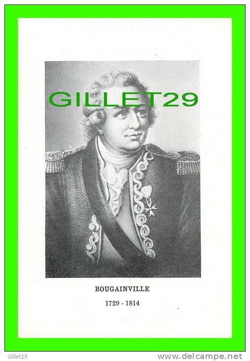 IMAGES FICHES ILLUSTRÉES - LOUIS-ANTOINE DE BOUGAINVILLE, Officier De Marine, Navigateur Et Explorateur Français 1729-14 - Historia