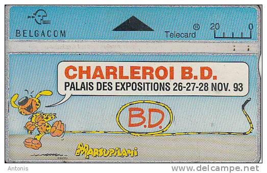 BELGIUM - Charleroi B.D., CN : 330A, Used - Sin Chip