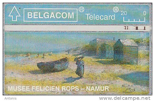 BELGIUM - Musee Felicien Rops-Namur, Tirage 52500, CN : 303F, Used - Without Chip