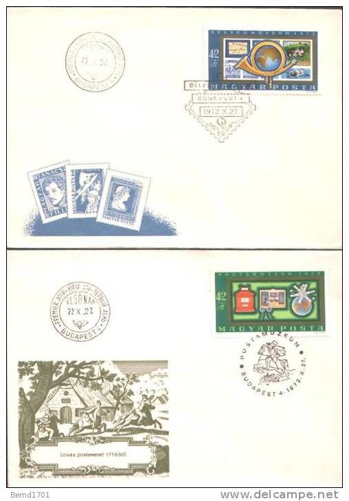 Ungarn / Hungary - Mi-Nr 2813/2814 FDC (L547) - FDC