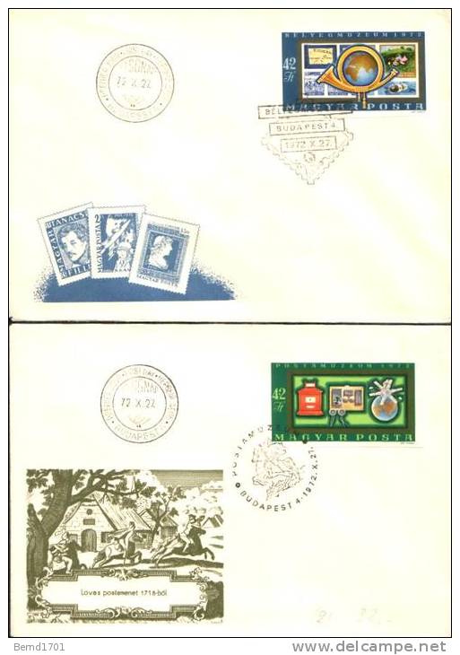 Ungarn / Hungary - Mi-Nr 2813/2814B / ND FDC (L548) - FDC