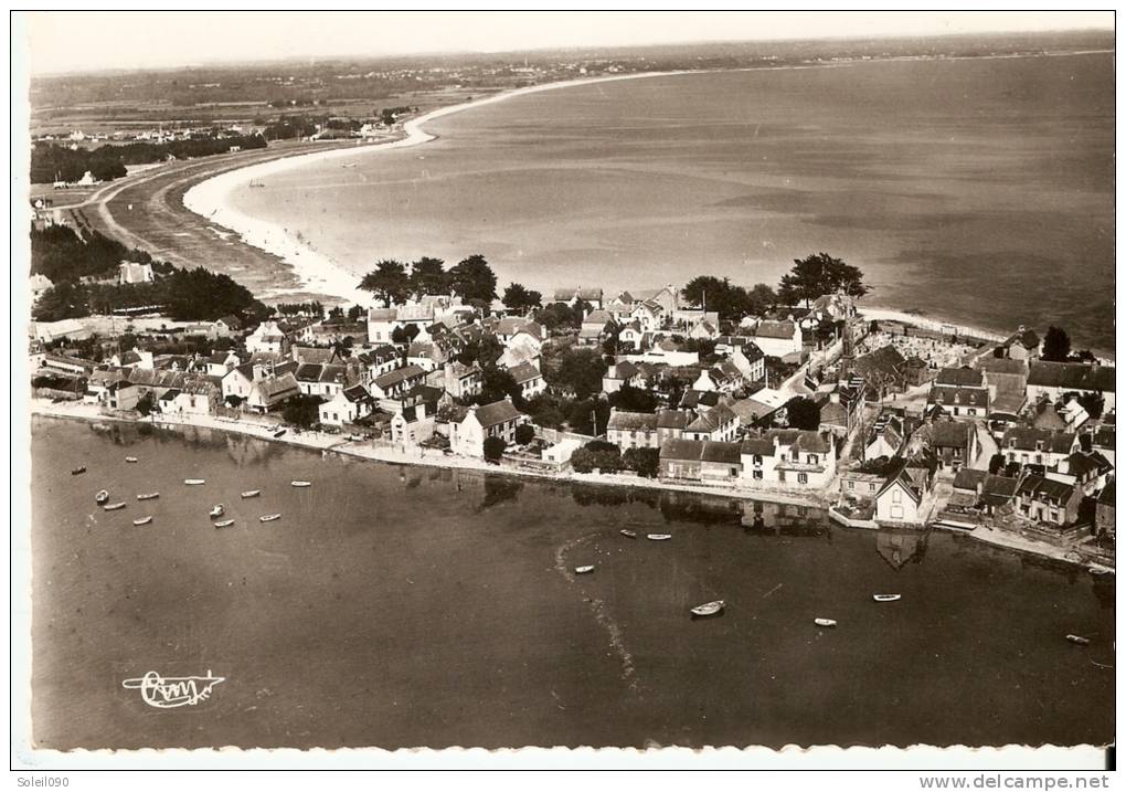 CP  29  L'ILE - TUDY   174 -9     Vue  Génerale  Du  Centre  Et  La  Plage - Ile Tudy