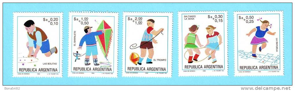 ARGENTINE ARGENTINA JEUX D ENFANTS 1983 / MNH** / CR 98 - Ongebruikt