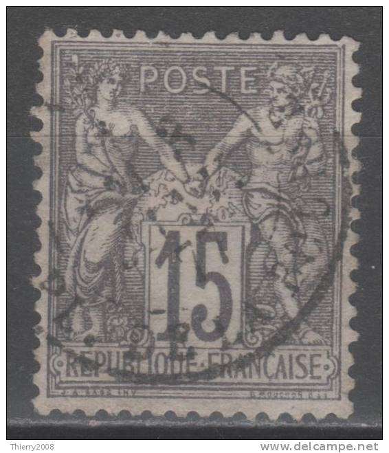 Sage  N° 66 Avec Oblitération Cachet à Date  TTB - 1876-1878 Sage (Type I)