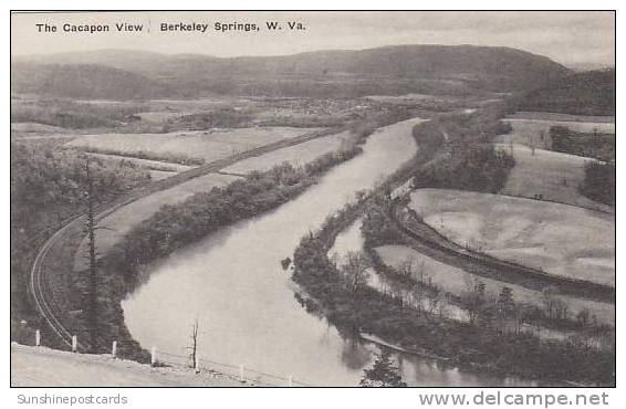 West Virginia Berkeley Springs The Cacapon View Albertype - Andere & Zonder Classificatie