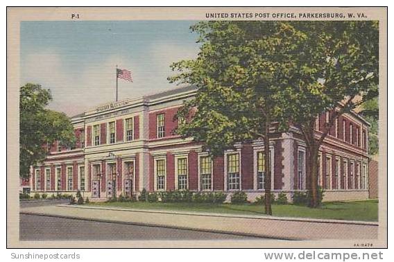 West Virginia Parkersburg United States Post Office - Parkersburg