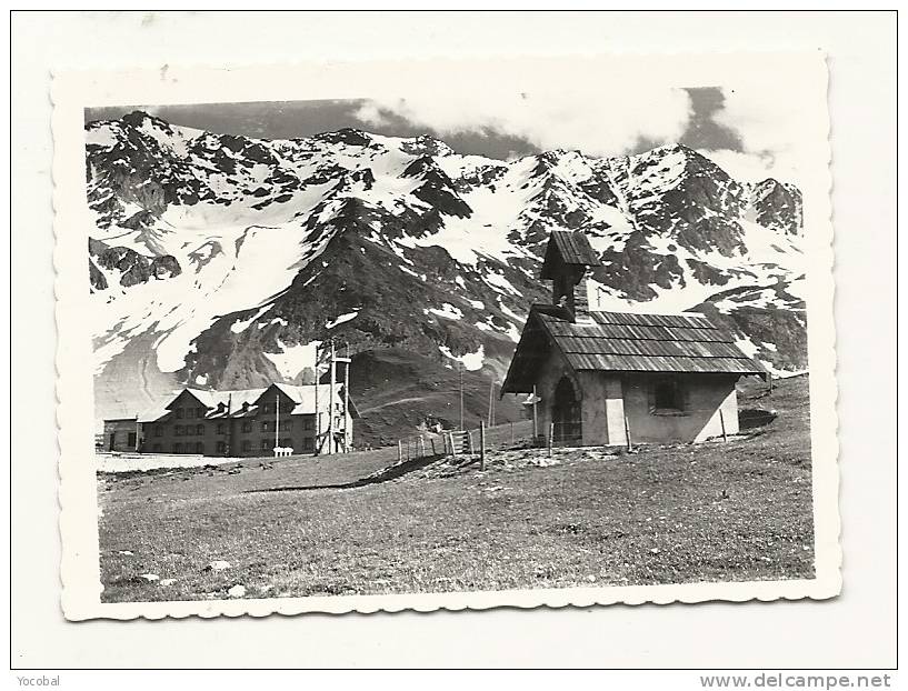 Photo, Lieux, Col Du Lautaret  (05) - Chapelle Des Fusillés - Dim. : 9 X 6.5 Cm - Lieux