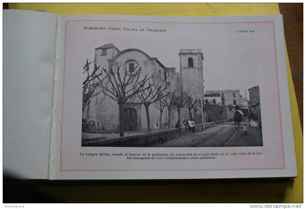 CATALUNA ILUSTRADA , CARRERAS CANDI EDITORIAL MARTIN 1920, PROVINCIA DE BARCELONA - Géographie & Voyages