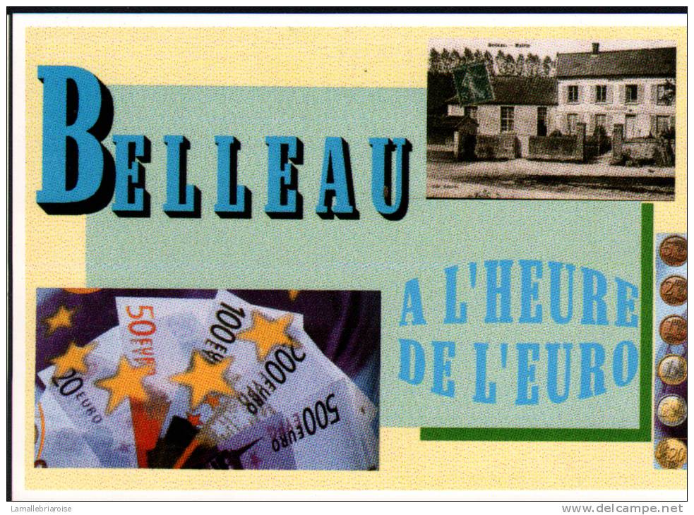 02 - BELLEAU A L'HEURE DE L'EURO - 10 MARS 2002 - 15ème SALON DE LA  COLLECTION - CPM - Collector Fairs & Bourses