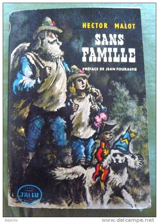 Sans Famille Hector Malot J´ai Lu 2 Tomes 1964 TBE - Auteurs Classiques