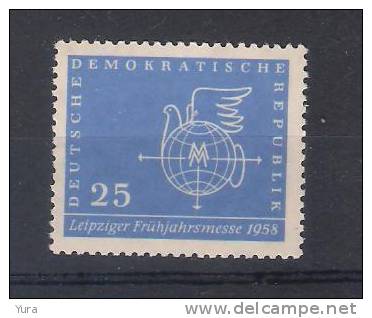 DDR 1958  Mi Nr 619 MNH (a3p25) - Nuevos