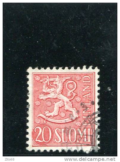 FINLANDE 1954 Y&T 414 ( O ) - Used Stamps