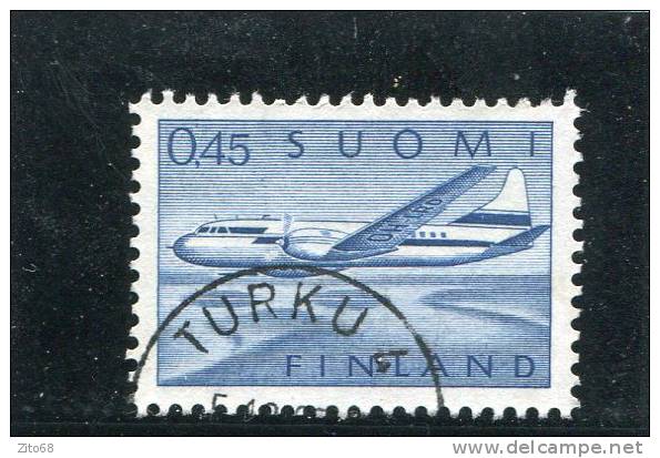 FINLANDE 1958 Y&T Pa 8 ( O ) - Oblitérés