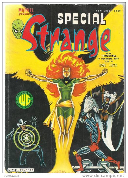 Spécial Strange N° 26 De Décembre 1981 Collection LUG Super Héros - Strange