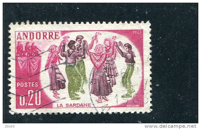 ANDORRE 1963 Y&T 163 ( O ) - Used Stamps