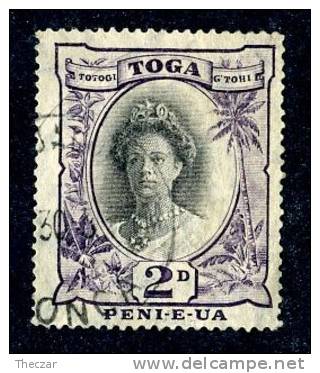 004)  TONGA 1924  SG.#57 (o) - Tonga (...-1970)