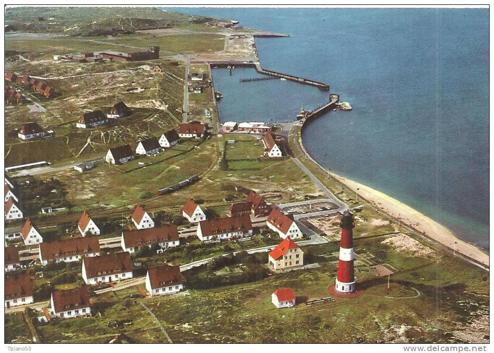 GERMANIA HORNUM.SILT.HAFEN UND LEUCHTTURM-FG-A1453 - Sylt