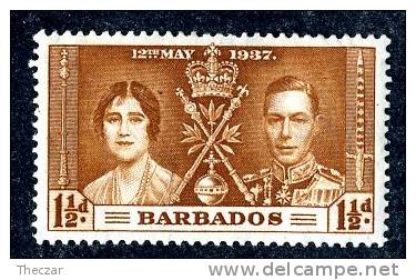 023)  BARBADOS 1937  SG.#246 (*) - Barbados (...-1966)