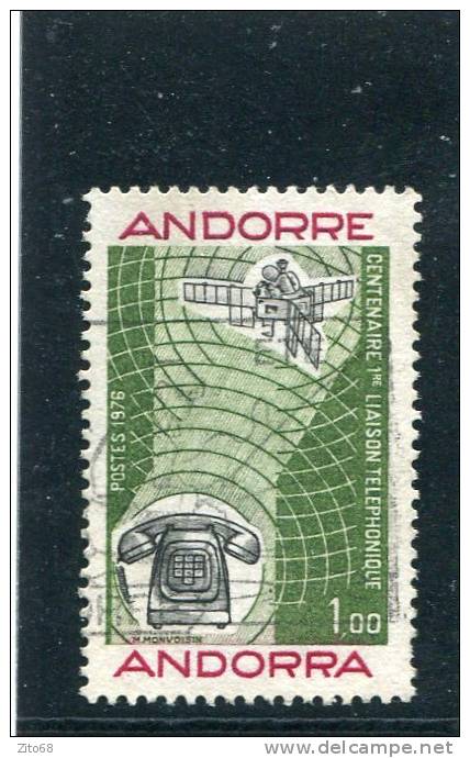 ANDORRE 1976 Y&T 252 ( O ) - Used Stamps